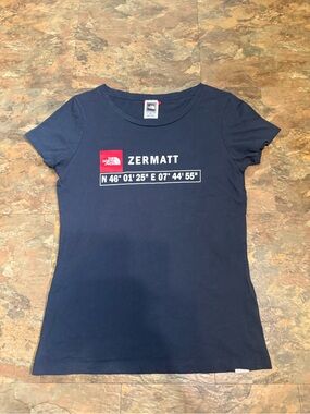 The North Face Women's Navy Zermatt Coordinate Graphic Tee